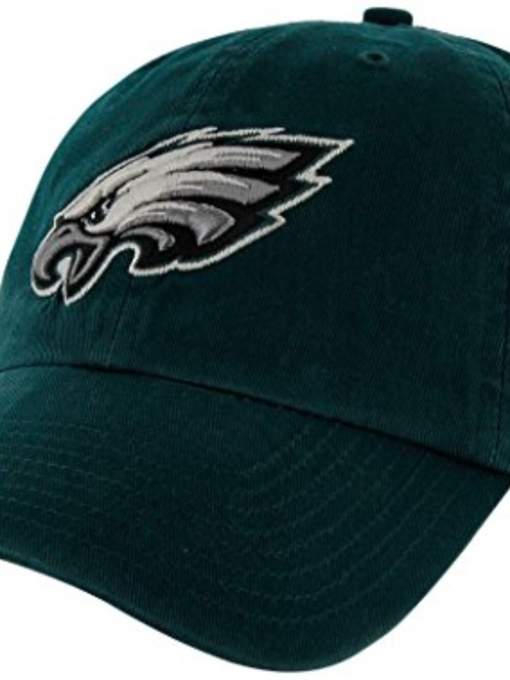 Philadelphia Eagles 47 Brand Clean up Adjustable Hat One Size Jade
